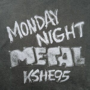 🤘🤘  Headbangin' Relic: Monday Night Metal KSHE 95 Tee 🤘🤘